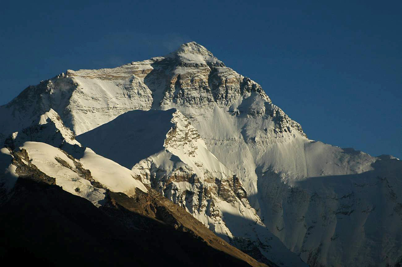 Cara norte del Everest. Wikimedia Commons